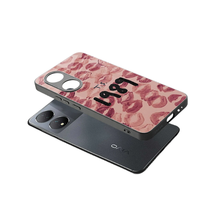 Taylor Swift 1989 sleek Vivo-y100 cover with tempered glass back and TPU edges