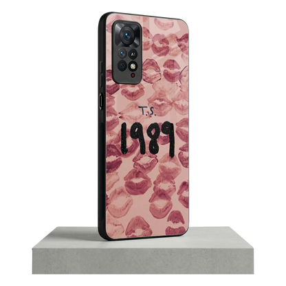 Taylor Swift 1989 redmi note 11 pro mobile cover | shockproof glass phone case