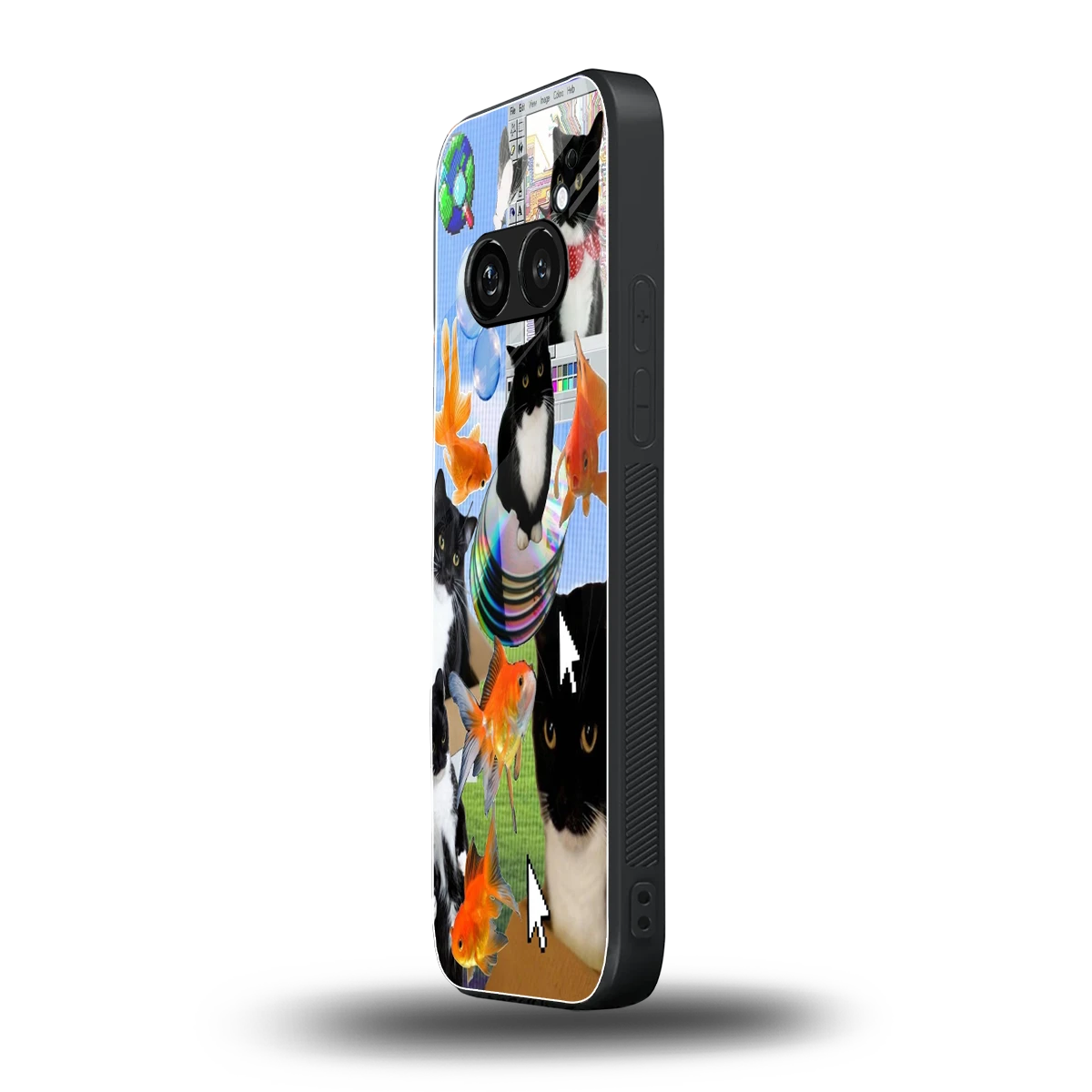 Techno Kitties nothing phone 2a plus mobile cover | shockproof glass phone case