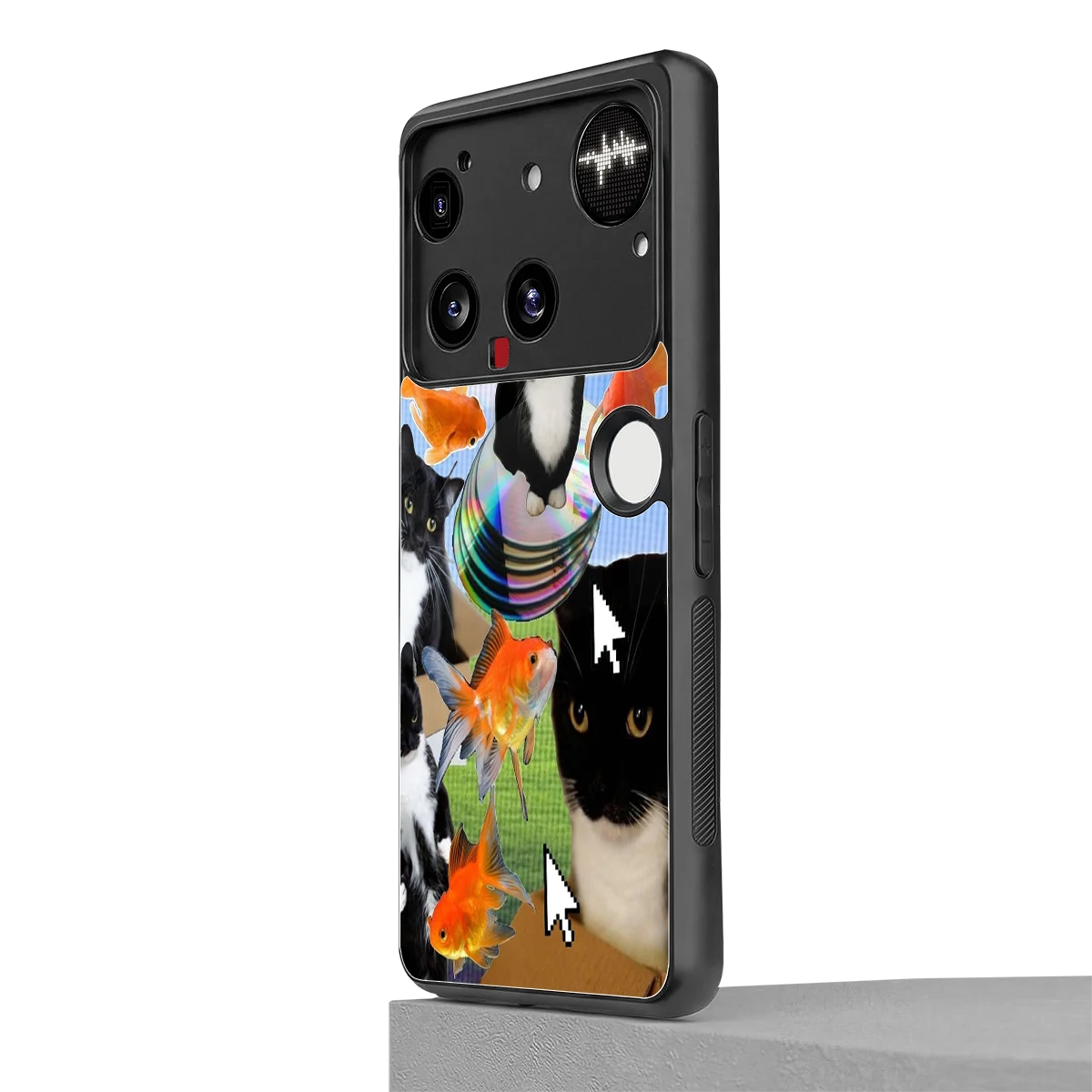 Techno Kitties nothing phone 3 mobile cover | shockproof glass phone case