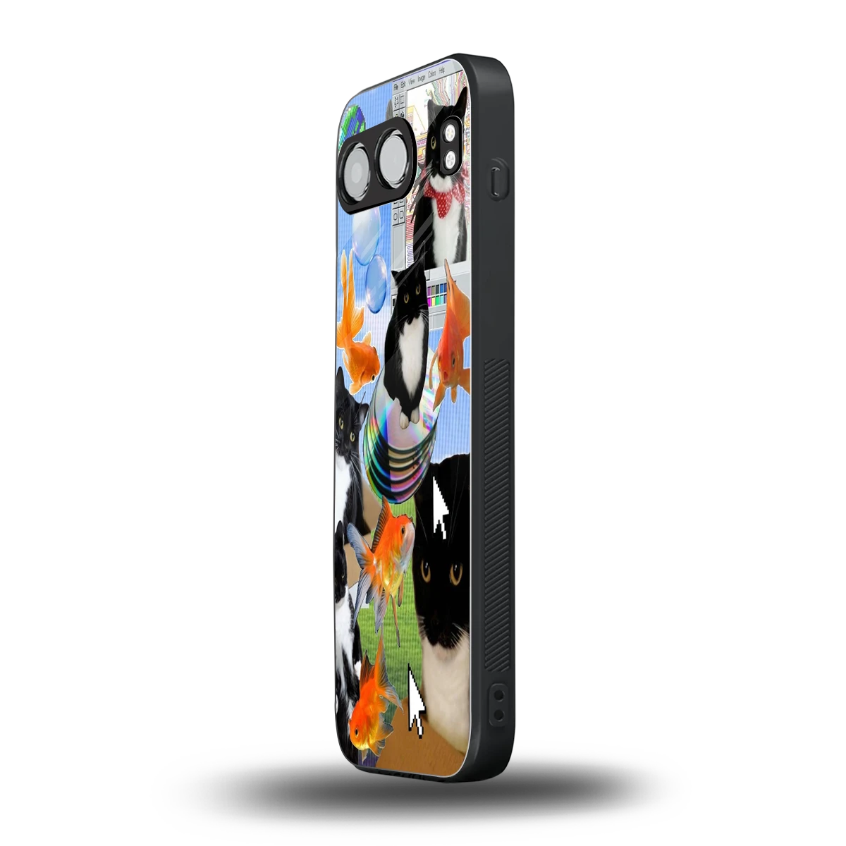 Techno Kitties oneplus nord 4 mobile cover | shockproof glass phone case