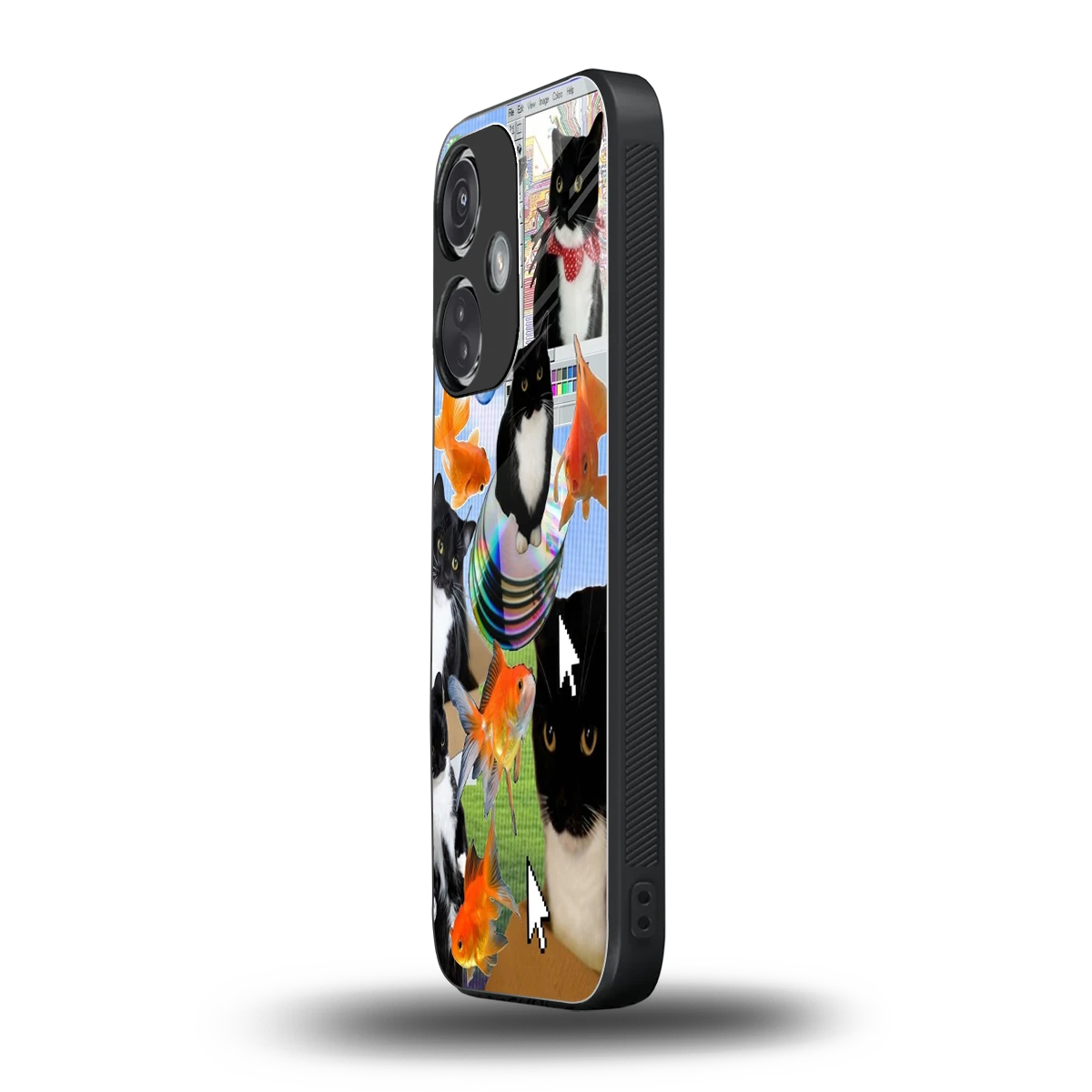 Techno Kitties oneplus nord ce 3 mobile cover | shockproof glass phone case