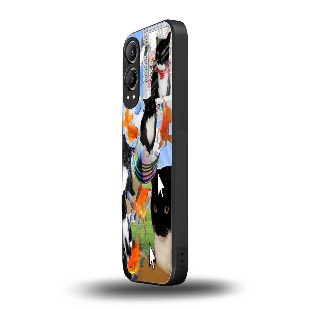 Techno Kitties oneplus nord ce 4 lite mobile cover | shockproof glass phone case