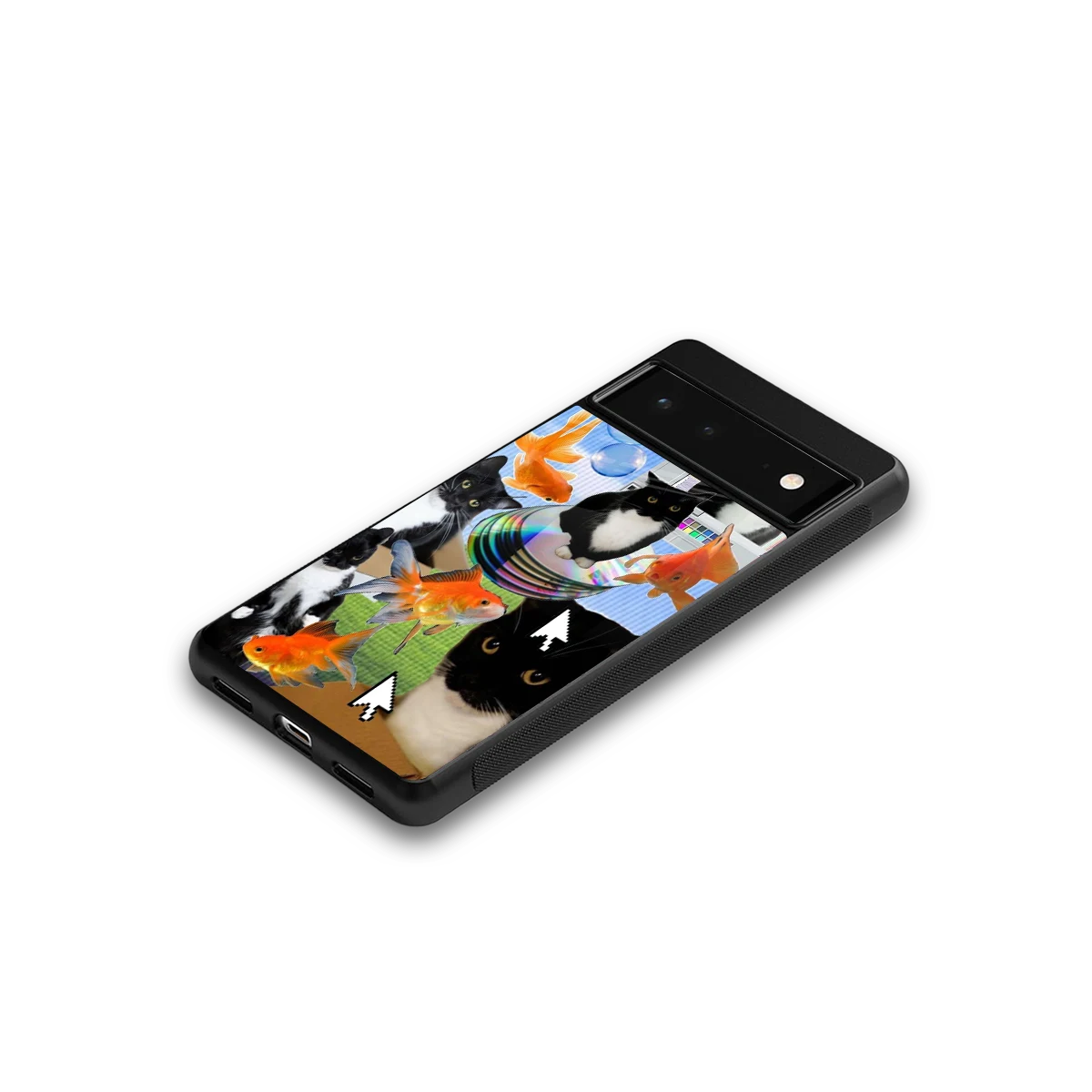 Techno Kitties google pixel 6 mobile cover | shockproof glass phone case