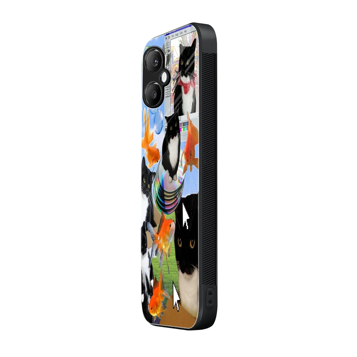 Techno Kitties samsung galaxy a06 5g mobile cover | shockproof glass phone case
