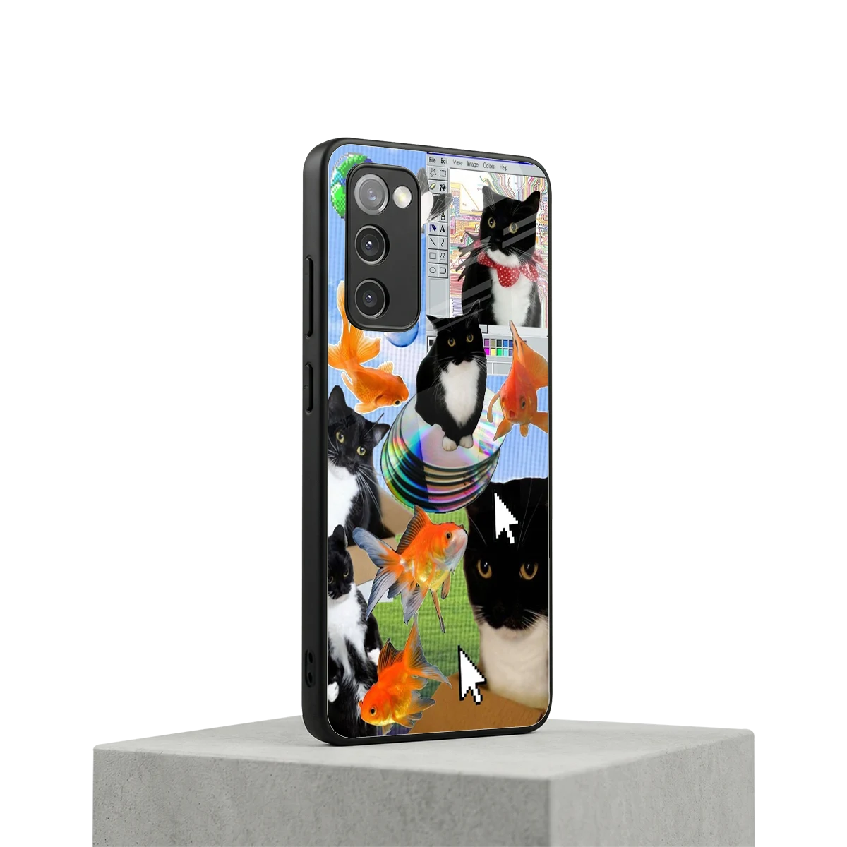 Techno Kitties samsung galaxy s20 fe mobile cover | shockproof glass phone case