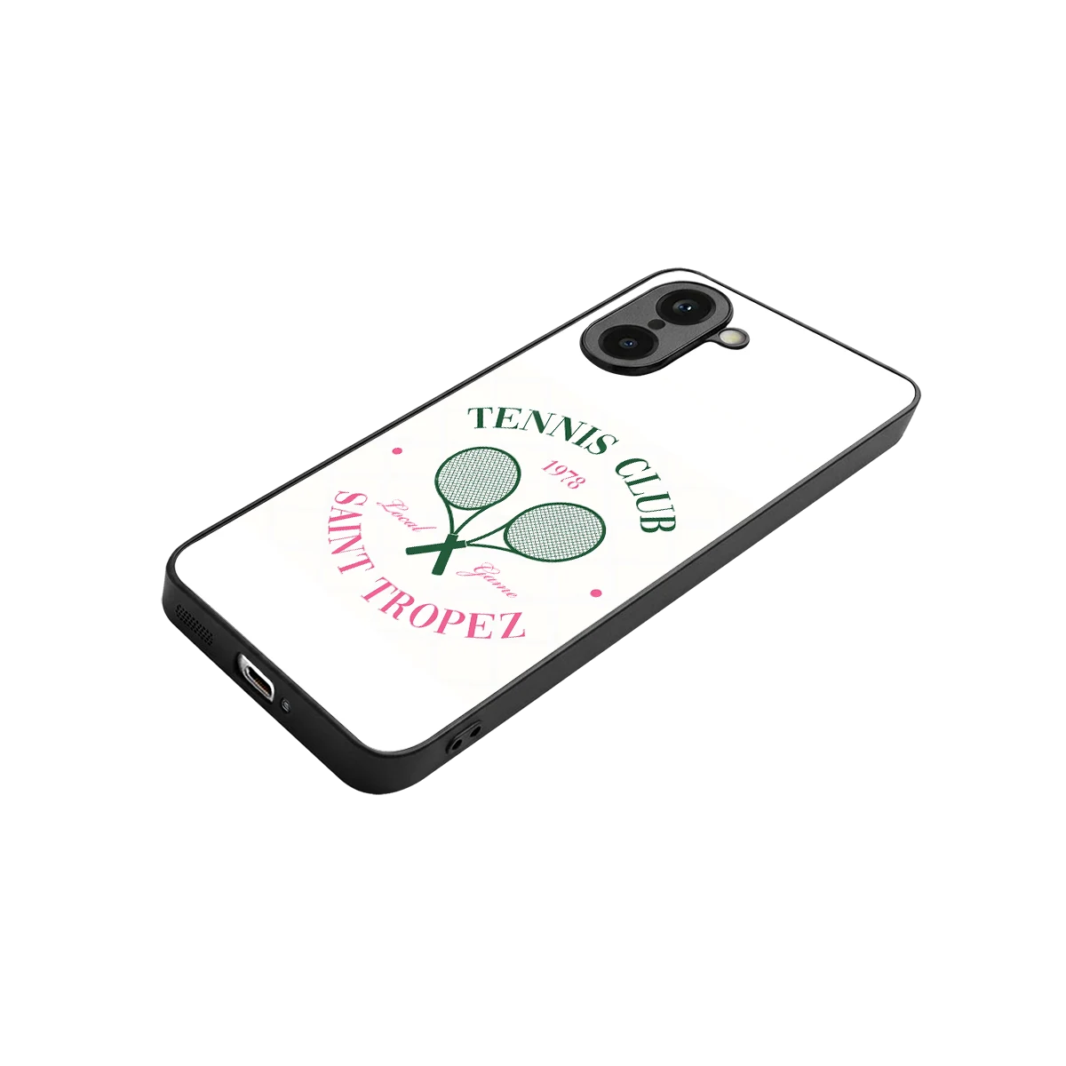 Tennis Club stylish phone case for oneplus nord ce5 5g | glossy glass and slim fit