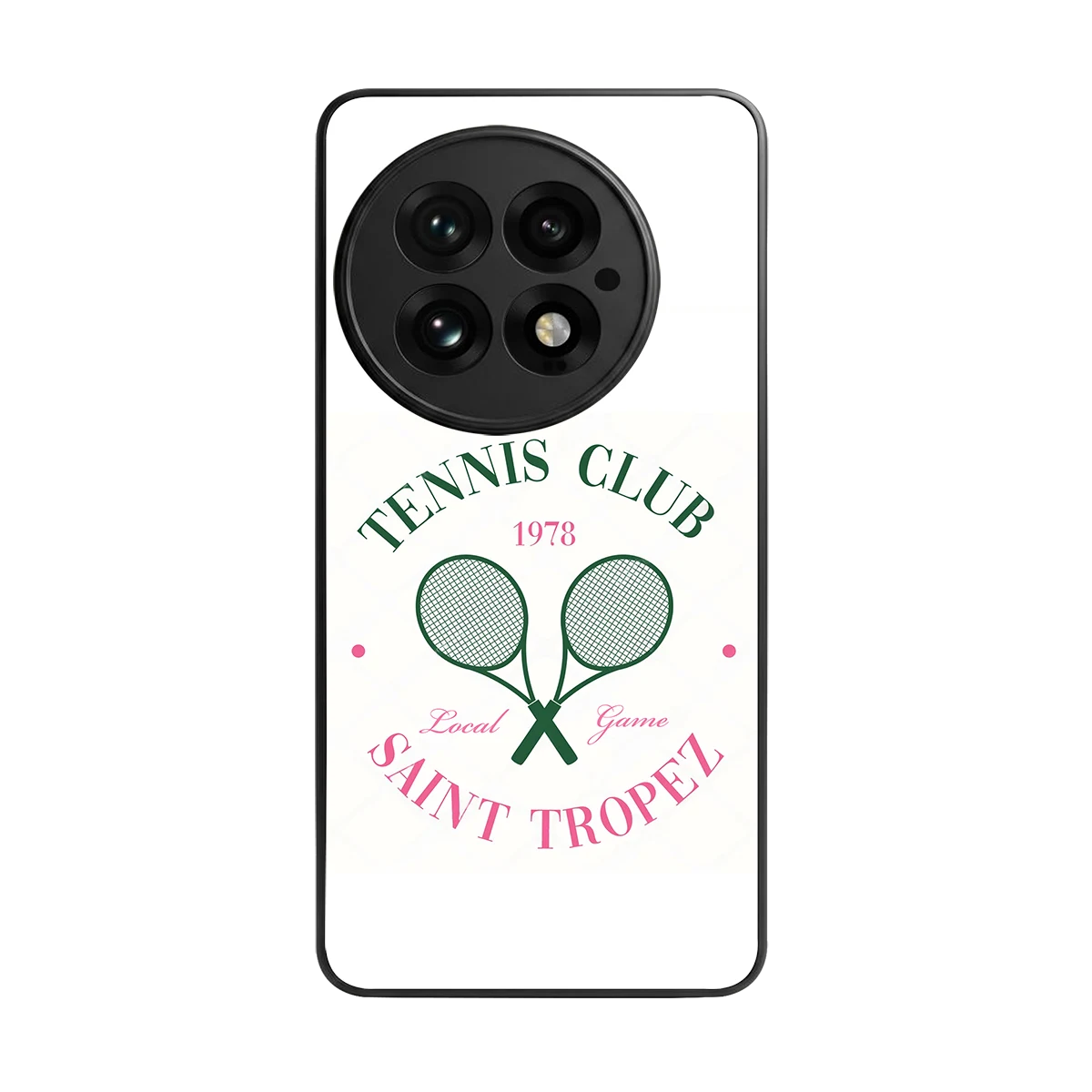 Tennis Club back phone cover | glass case for oneplus 13