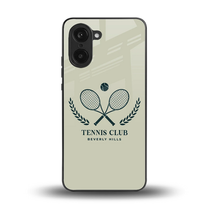 Tennis Club BH back phone cover | glass case for oneplus nord ce5 5g