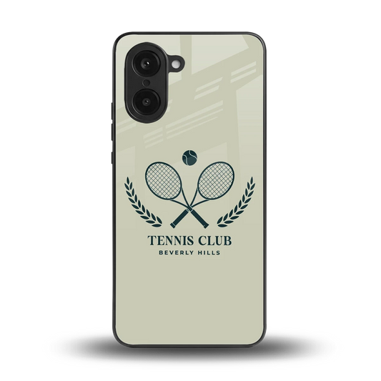 Tennis Club BH back phone cover | glass case for oneplus nord ce5 5g