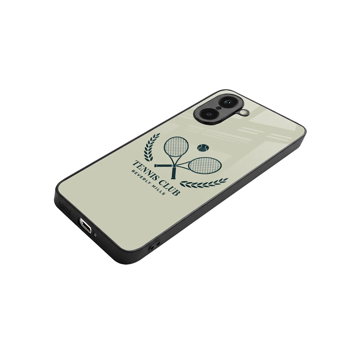 Tennis Club BH stylish phone case for oneplus nord ce5 5g | glossy glass and slim fit