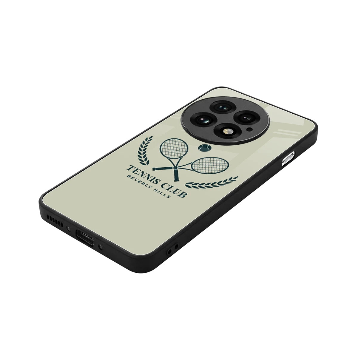 Tennis Club BH stylish phone case for oneplus 13 | glossy glass and slim fit