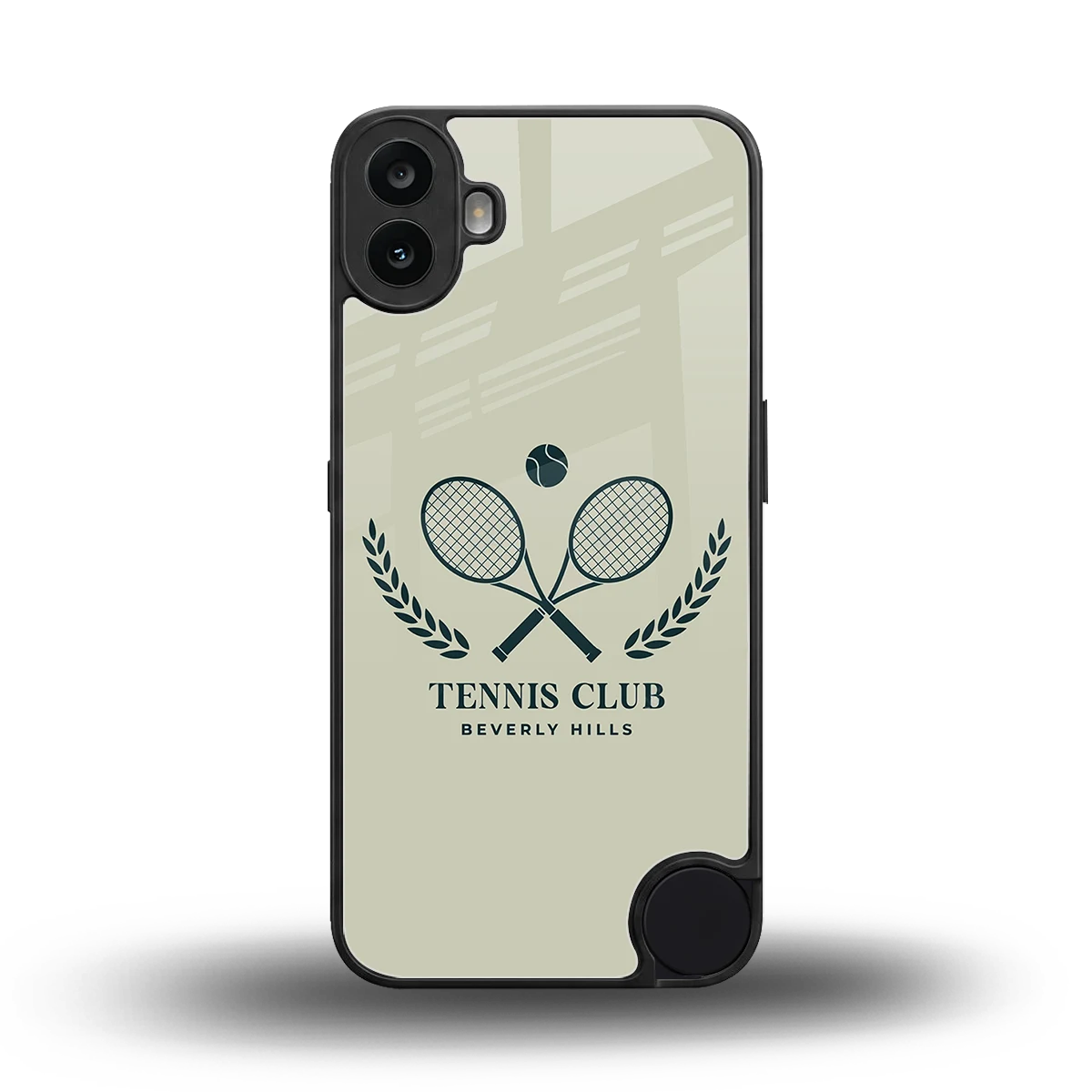 Tennis Club BH back phone cover | glass case for cmf nothing phone 1