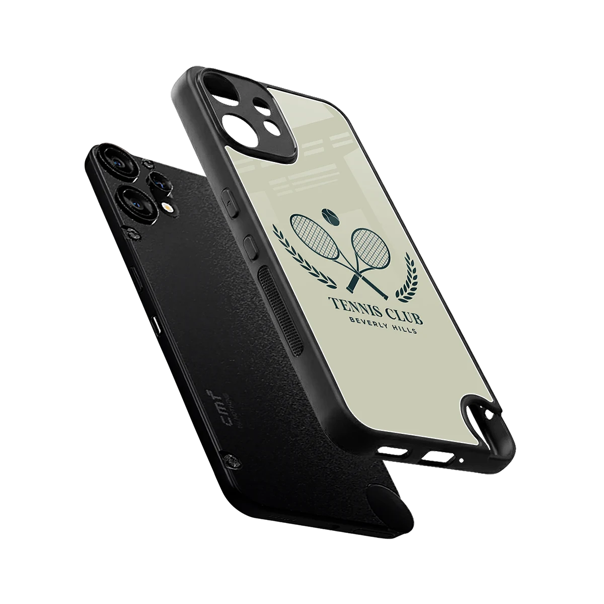 Tennis Club BH sleek cmf nothing phone 2 pro cover with tempered glass back and TPU edges