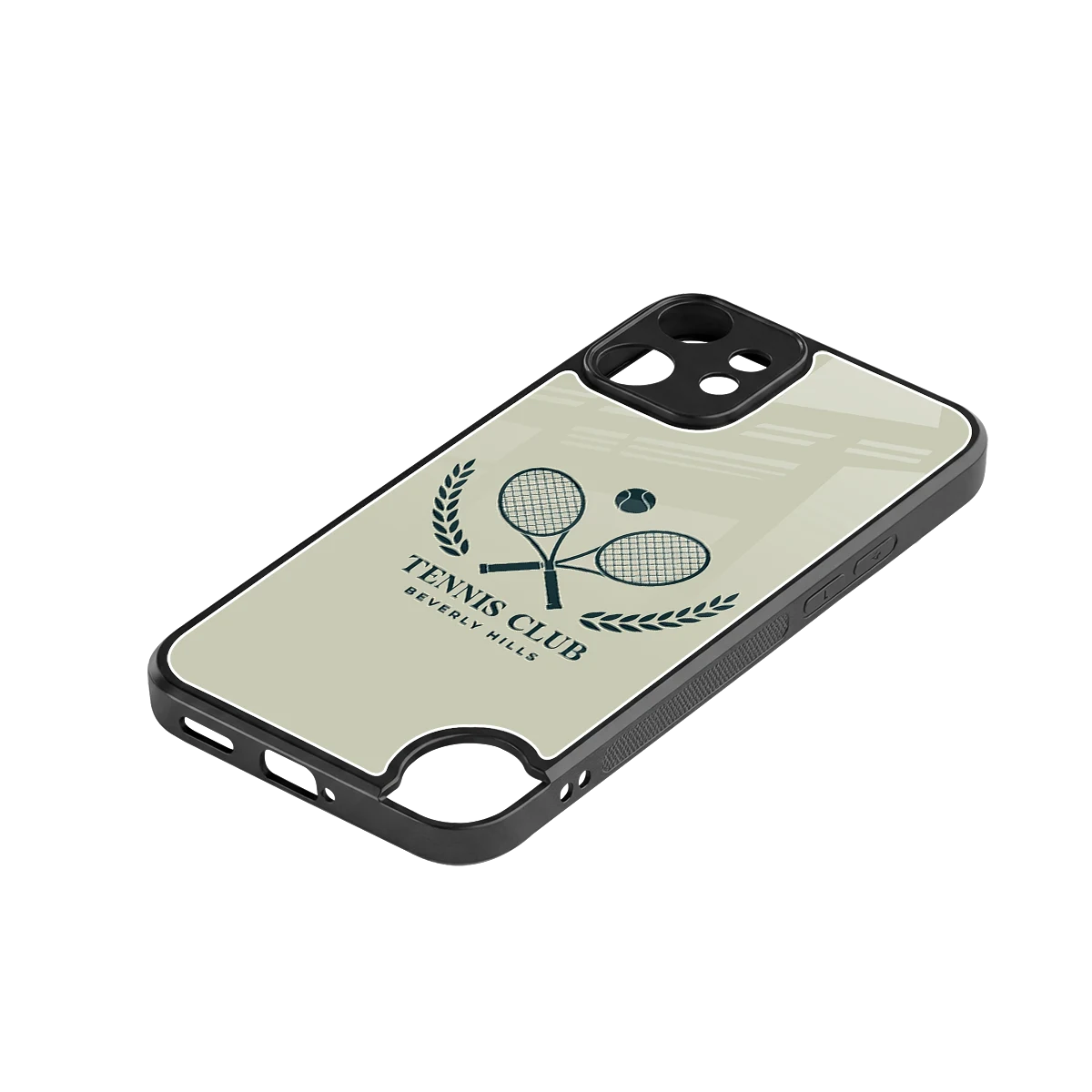 Tennis Club BH stylish phone case for cmf nothing phone 2 pro | glossy glass and slim fit