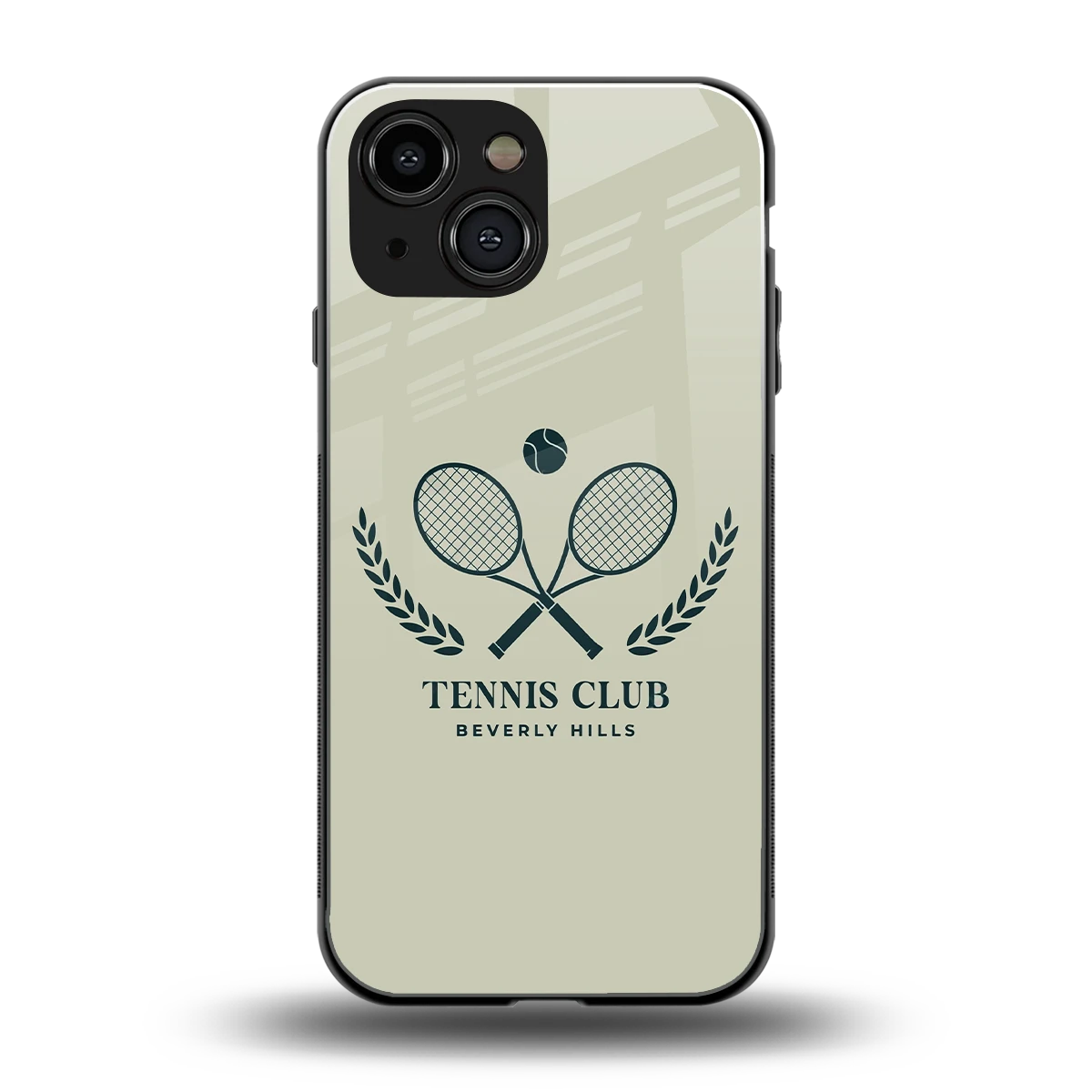Tennis Club BH back phone cover | glass case for iphone 12 mini