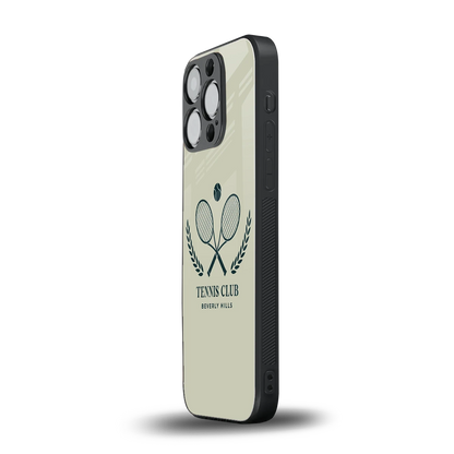 Tennis Club BH iphone 15 pro mobile cover | shockproof glass phone case