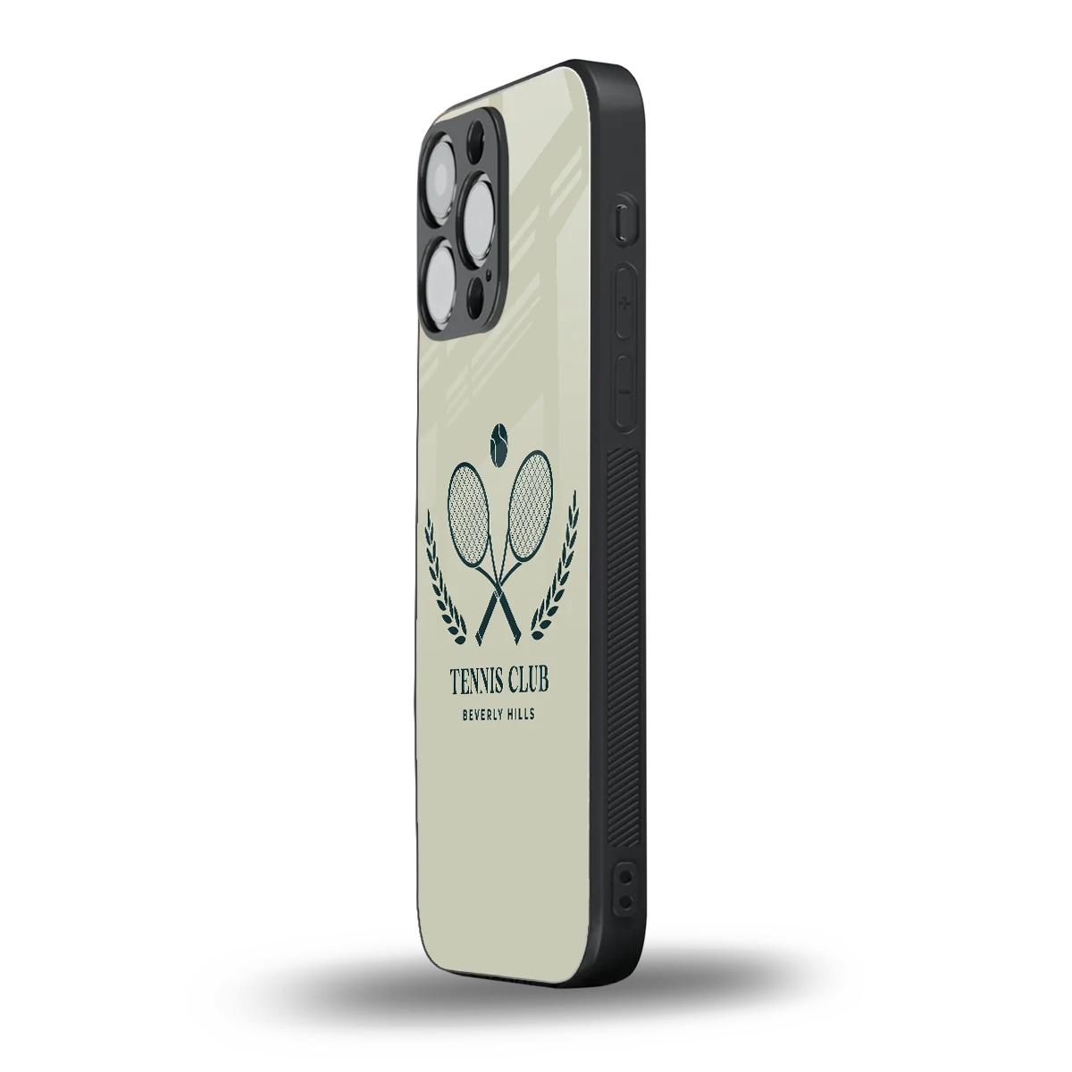 Tennis Club BH iphone 16 pro max mobile cover | shockproof glass phone case