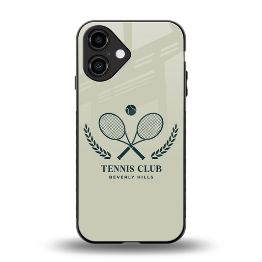 Tennis Club BH Phone Case for Iphone 16 | Glass Case