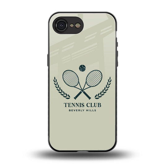 Tennis Club BH back phone cover | glass case for iphone 16e