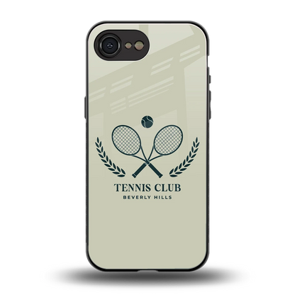 Tennis Club BH back phone cover | glass case for iphone 17e