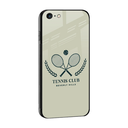 Tennis Club BH sleek iphone 6s plus cover with tempered glass back and TPU edges