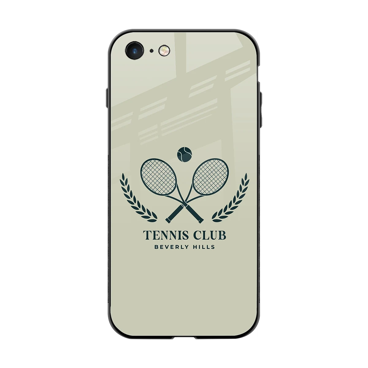 Tennis Club BH back phone cover | glass case for iphone 7