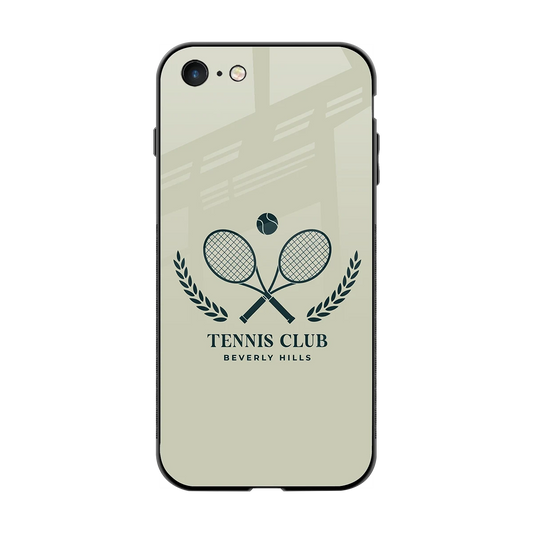 Tennis Club BH back phone cover | glass case for iphone 7