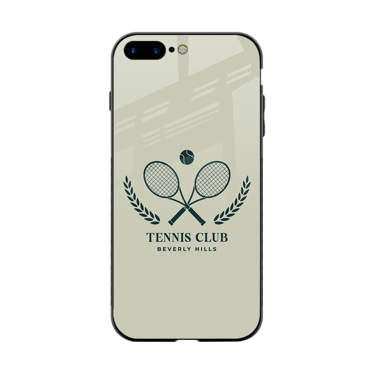 Tennis Club BH back phone cover | glass case for iphone 8 plus