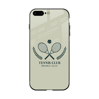 Tennis Club BH back phone cover | glass case for iphone 8 plus