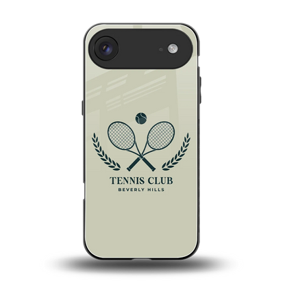 Tennis Club BH back phone cover | glass case for iphone air