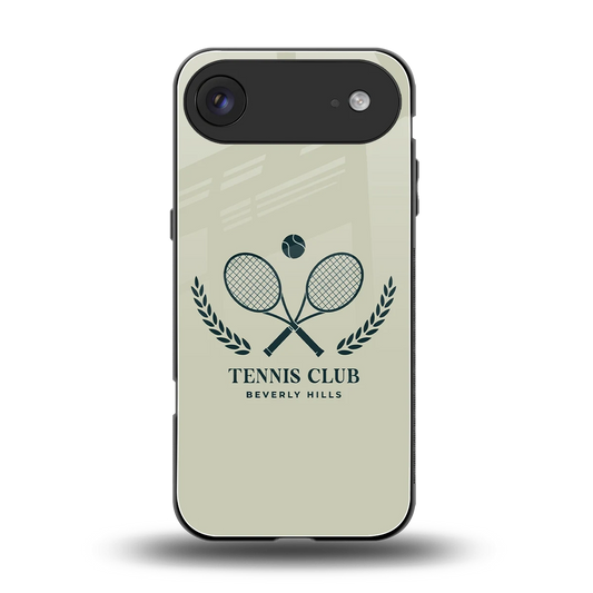 Tennis Club BH back phone cover | glass case for iphone air