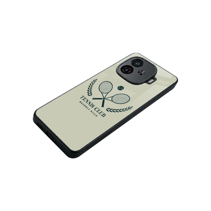 Tennis Club BH stylish phone case for iqoo neo 10r 5g | glossy glass and slim fit