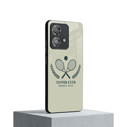 Tennis Club BH motorola edge 40 neo 5g mobile cover | shockproof glass phone case