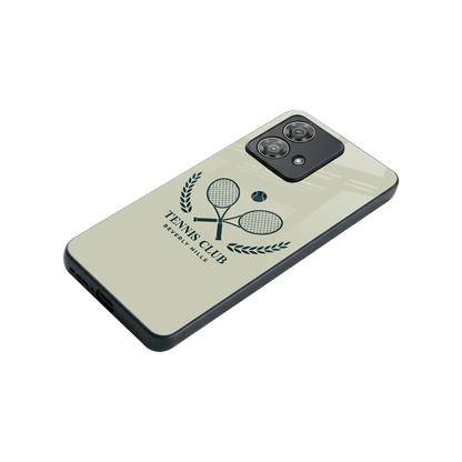 Tennis Club BH stylish phone case for motorola edge 40 neo 5g | glossy glass and slim fit