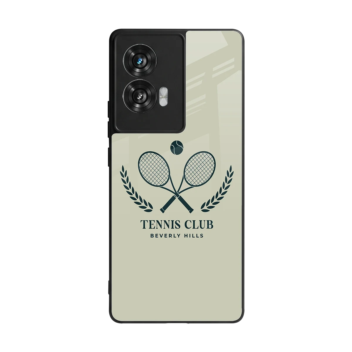 Tennis Club BH back phone cover | glass case for motorola edge 50 fusion
