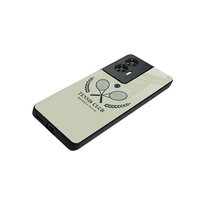 Tennis Club BH stylish phone case for motorola edge 50 fusion | glossy glass and slim fit