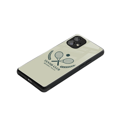 Tennis Club BH stylish phone case for nothing phone 1 | glossy glass and slim fit
