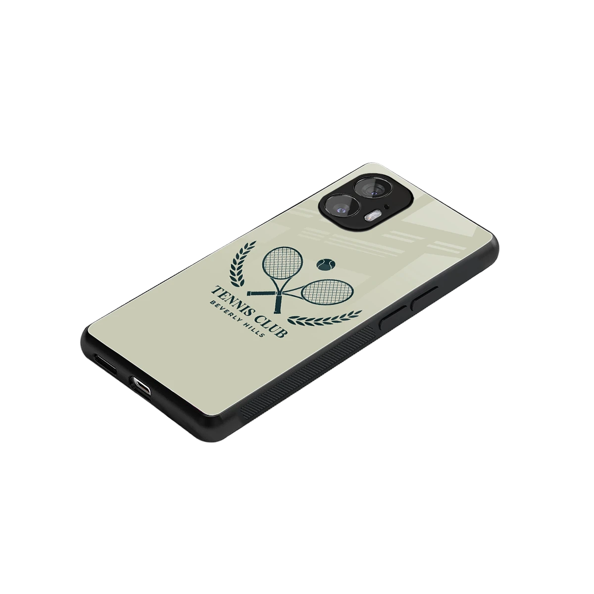 Tennis Club BH stylish phone case for nothing phone 2 | glossy glass and slim fit