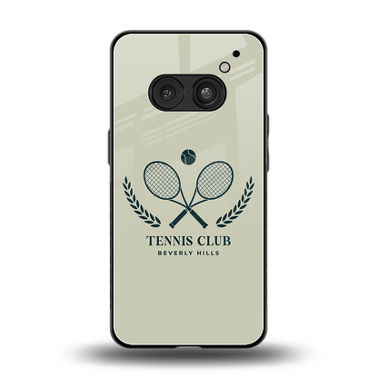 Tennis Club BH back phone cover | glass case for nothing phone 2a plus
