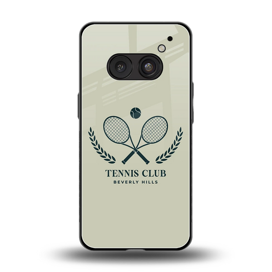 Tennis Club BH back phone cover | glass case for nothing phone 2a plus