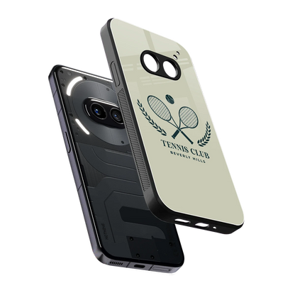 Tennis Club BH sleek nothing phone 2a cover with tempered glass back and TPU edges