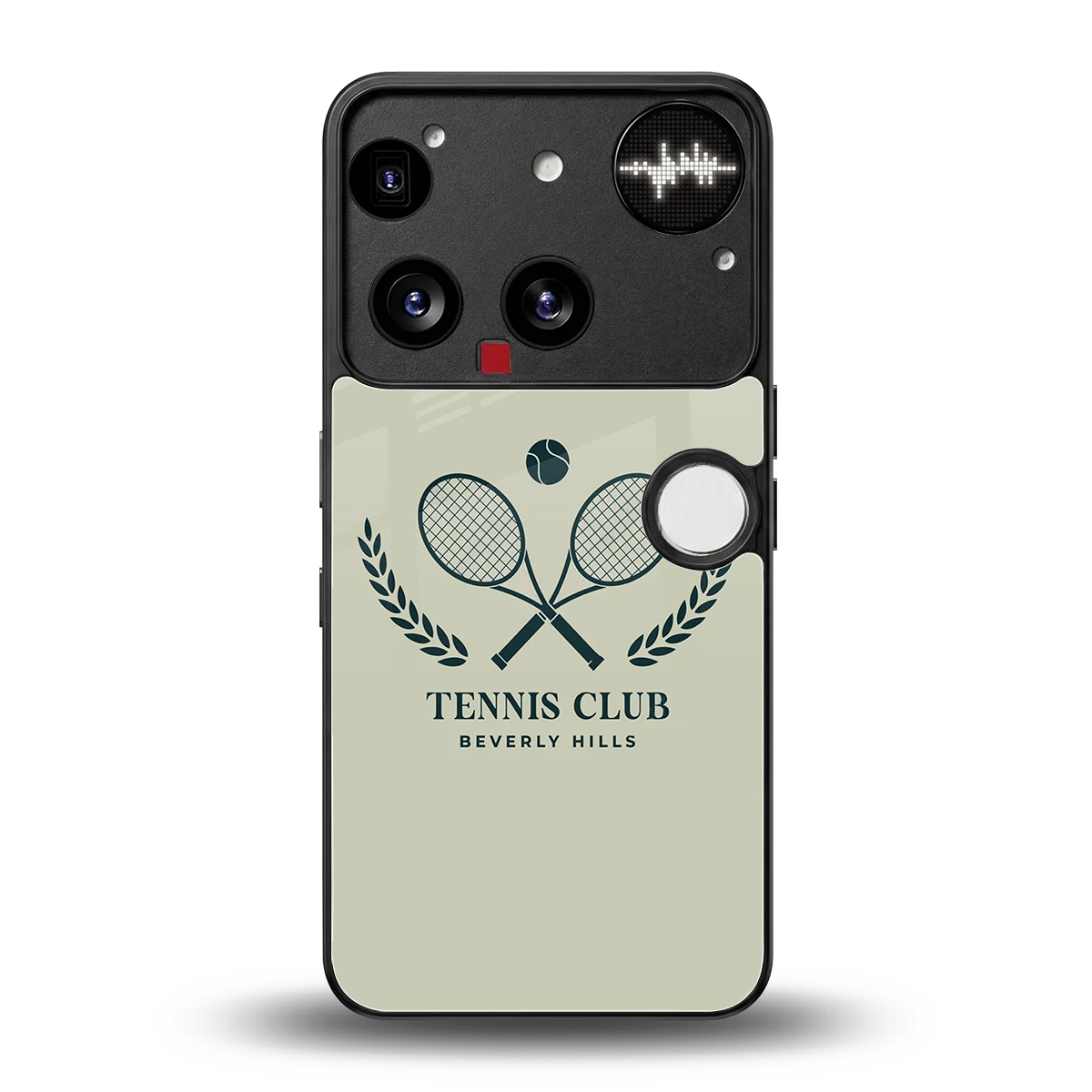 Tennis Club BH back phone cover | glass case for nothing phone 3