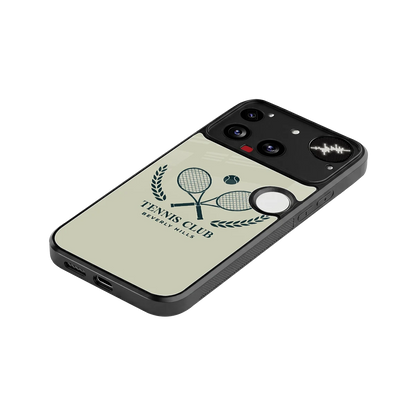 Tennis Club BH stylish phone case for nothing phone 3 | glossy glass and slim fit