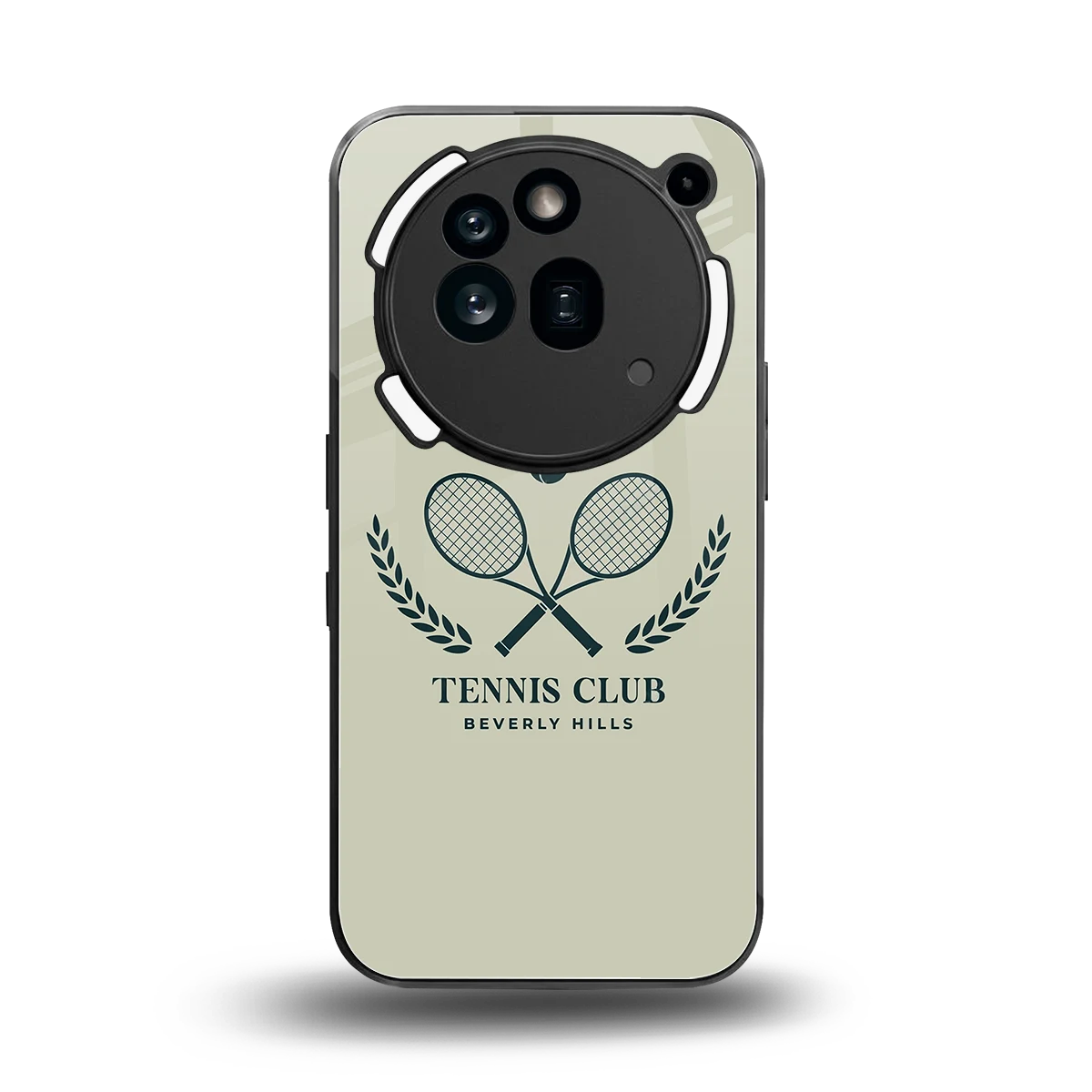 Tennis Club BH back phone cover | glass case for nothing phone 3a pro