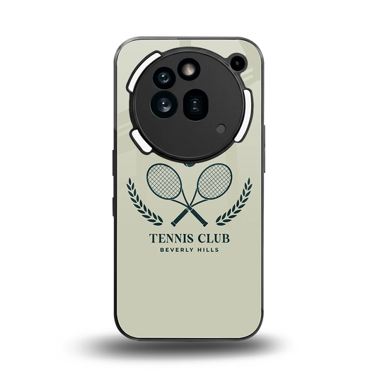 Tennis Club BH back phone cover | glass case for nothing phone 3a pro