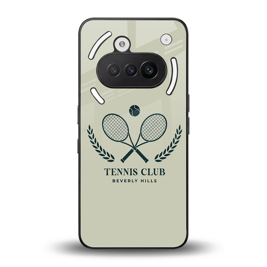 Tennis Club BH back phone cover | glass case for nothing phone 3a