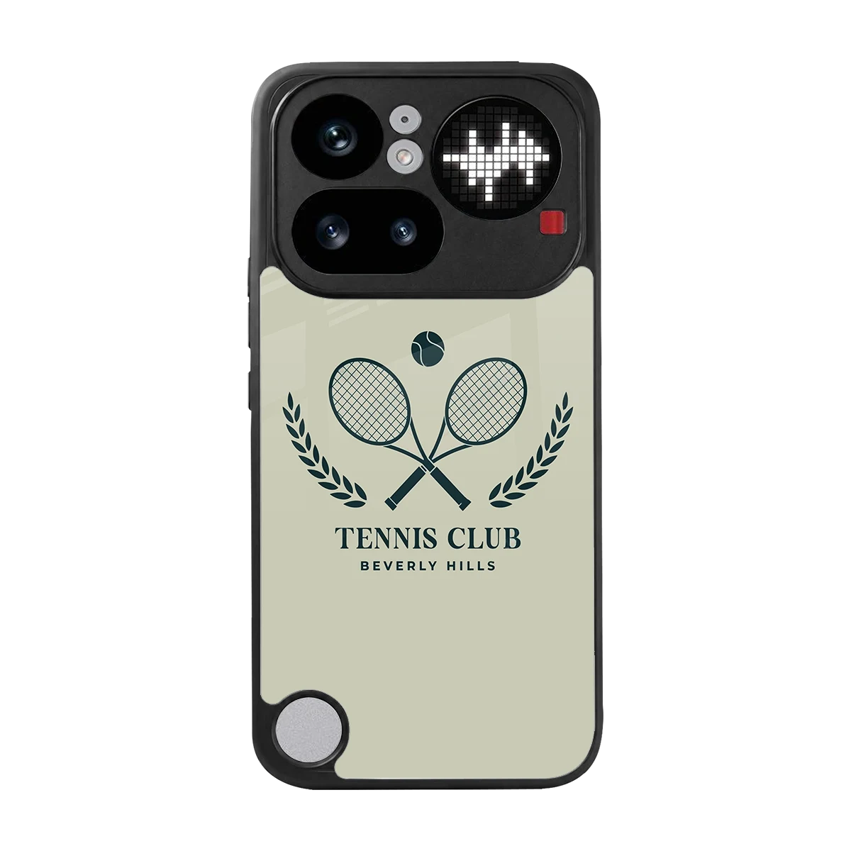 Tennis Club BH back phone cover | glass case for nothing phone 4a pro