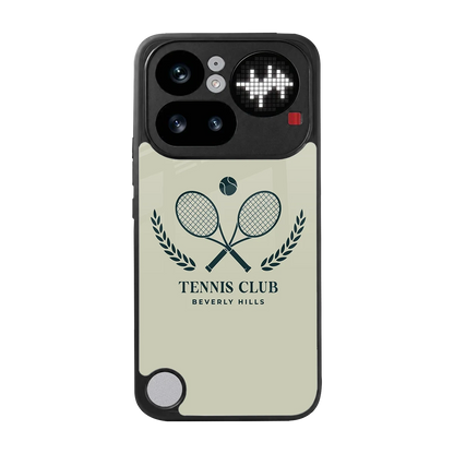 Tennis Club BH back phone cover | glass case for nothing phone 4a pro