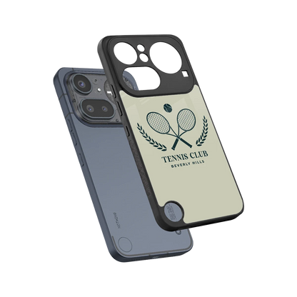 Tennis Club BH sleek nothing phone 4a pro cover with tempered glass back and TPU edges